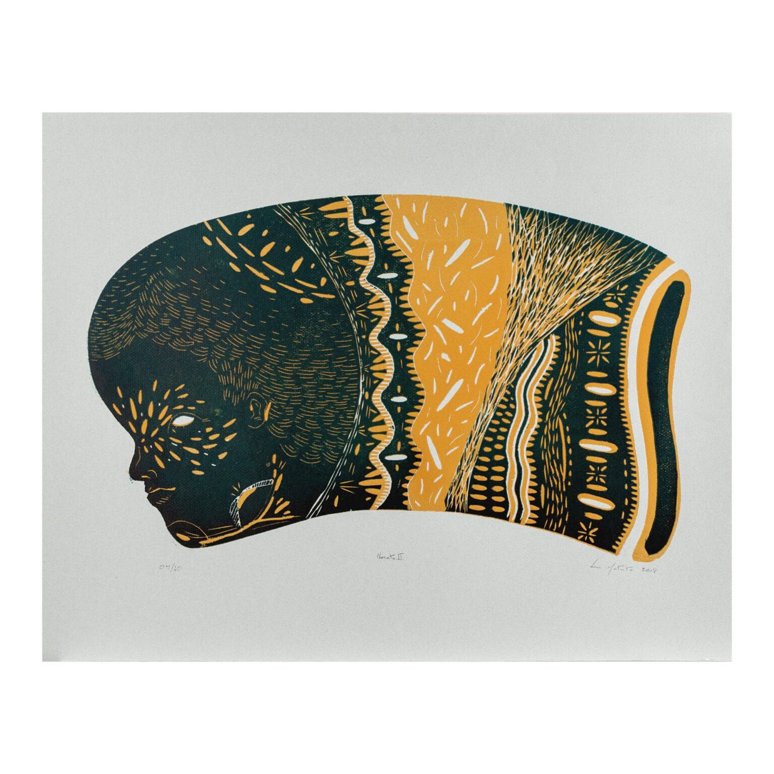 Xilogravura do artista Luis Matuto