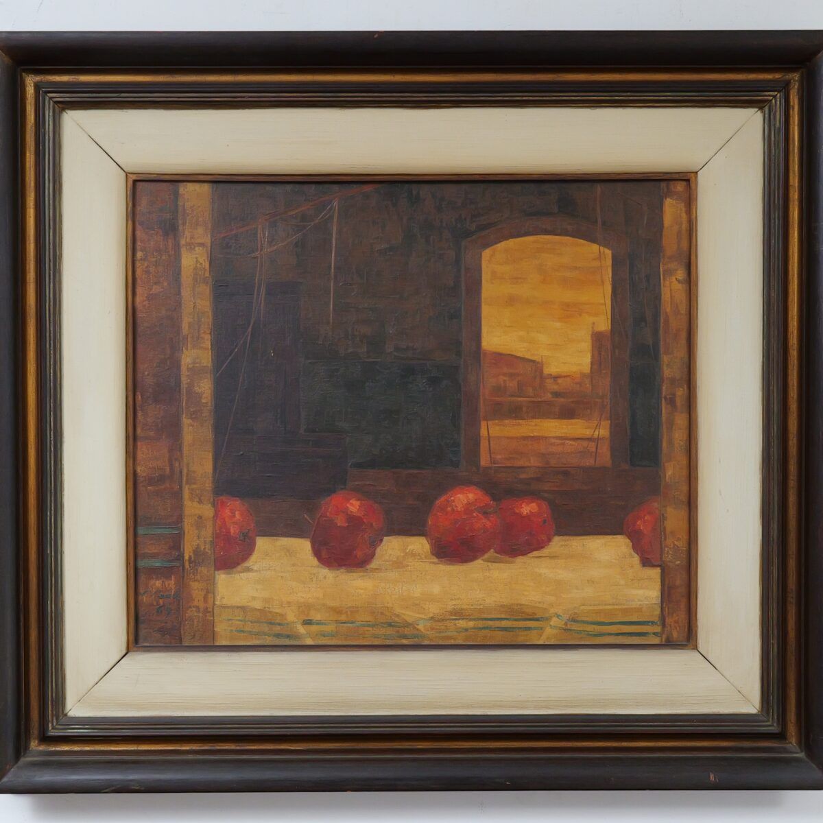 Pintura óleo sobre tela de José Paulo Moreira da Fonseca