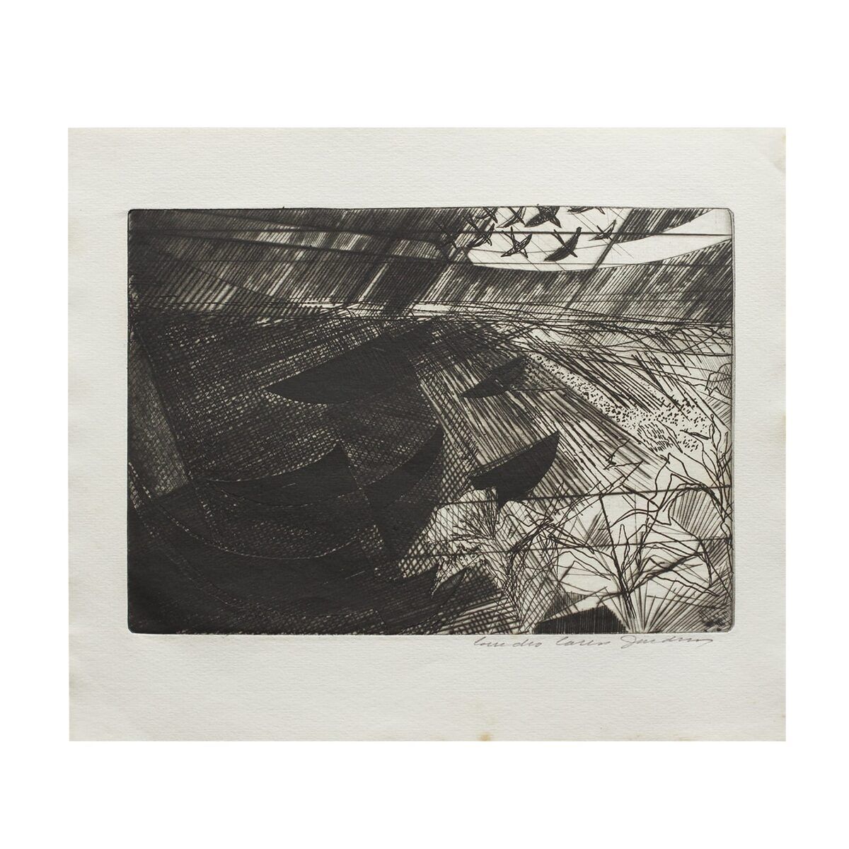 Gravura em metal |  Evandro Carlos Jardim