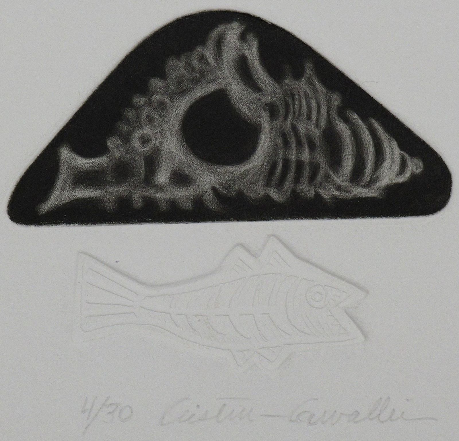 Gravura em metal - "Coisas do mar" l Cristina Carvalheira - Imagem 2