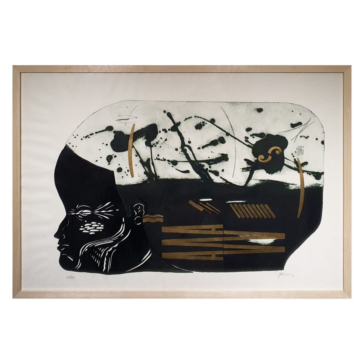 Luis Matuto Gravura em metal