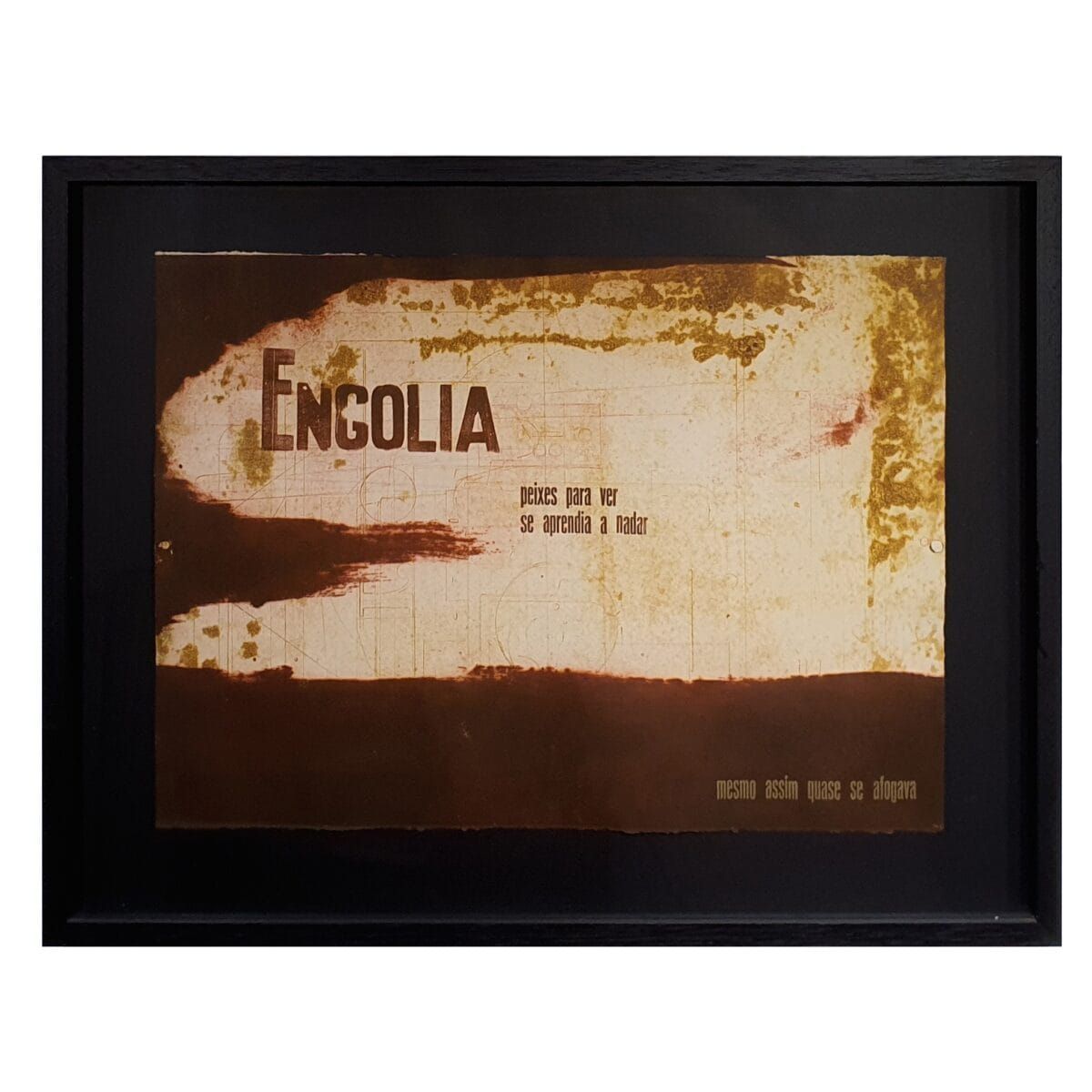 Luis Matuto Gravura em metal