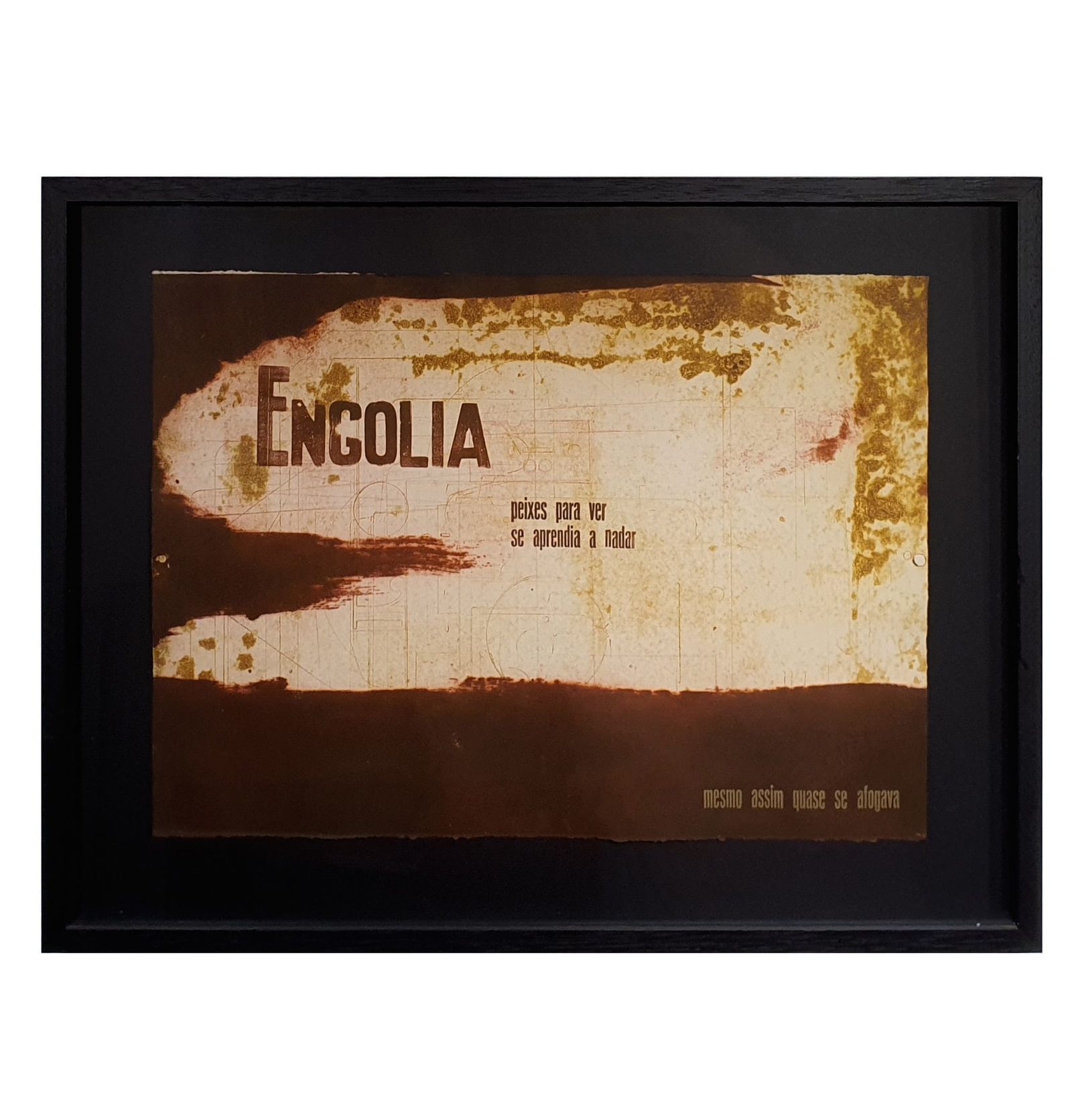 Luis Matuto Gravura em metal