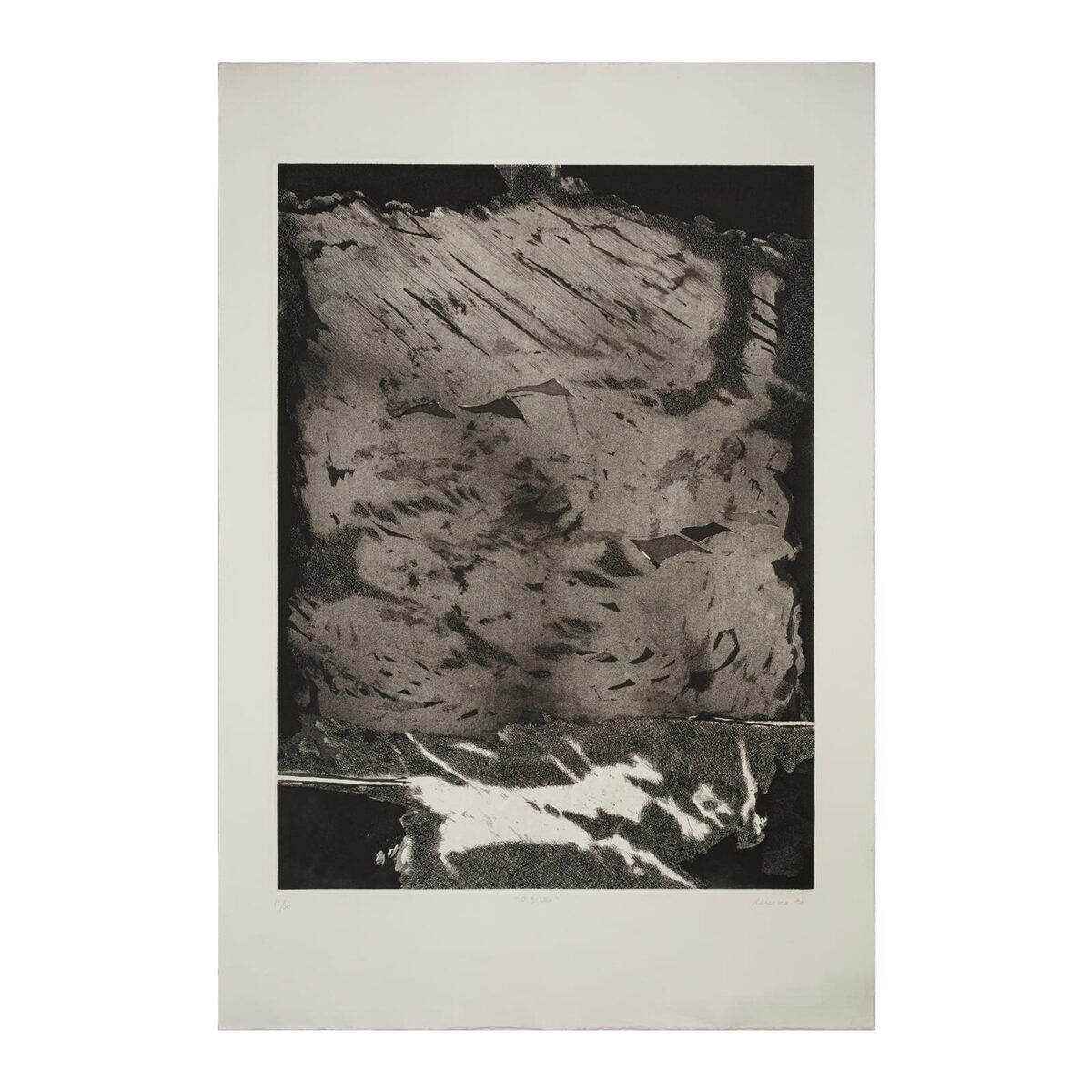 Gravura em metal da artista Renina Katz