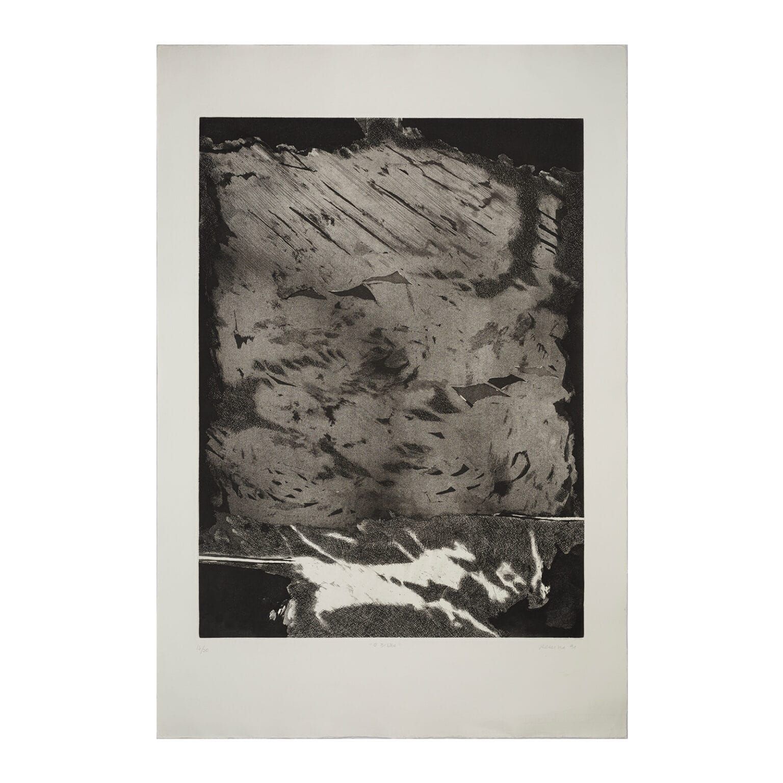 Gravura em metal da artista Renina Katz