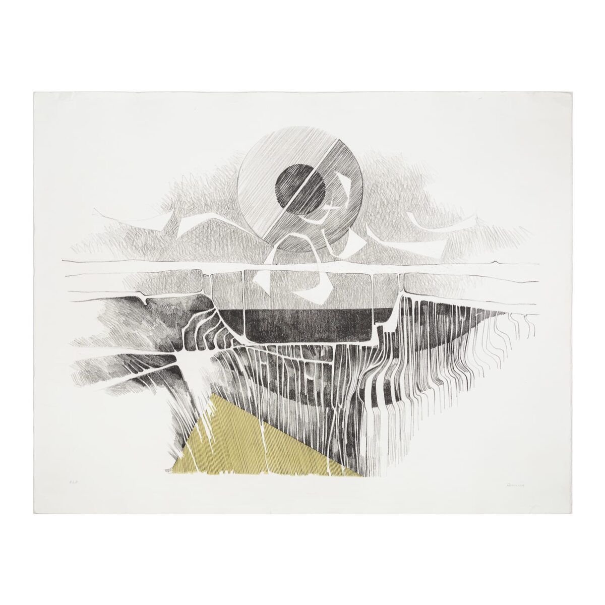 Litografia da artista Renina Katz