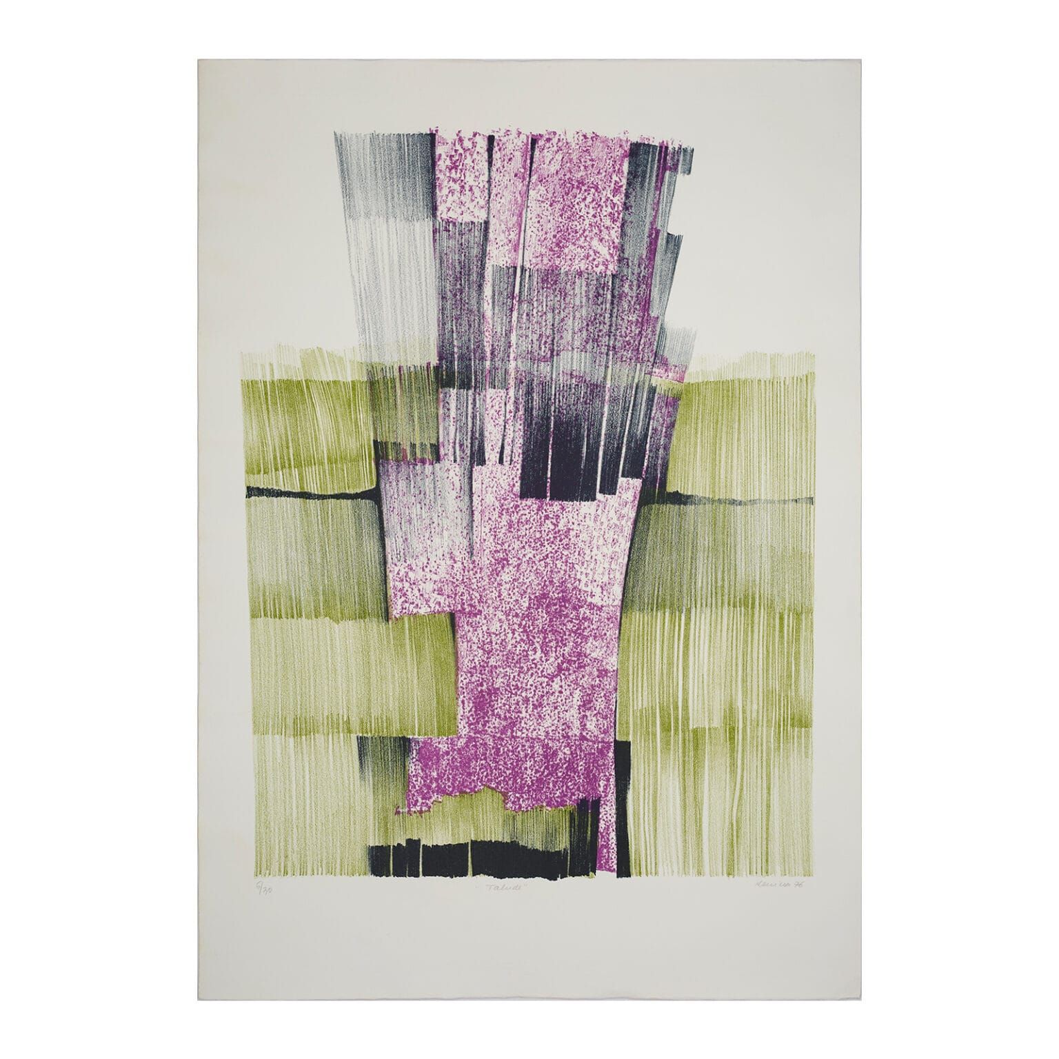 Litografia da artista Renina Katz