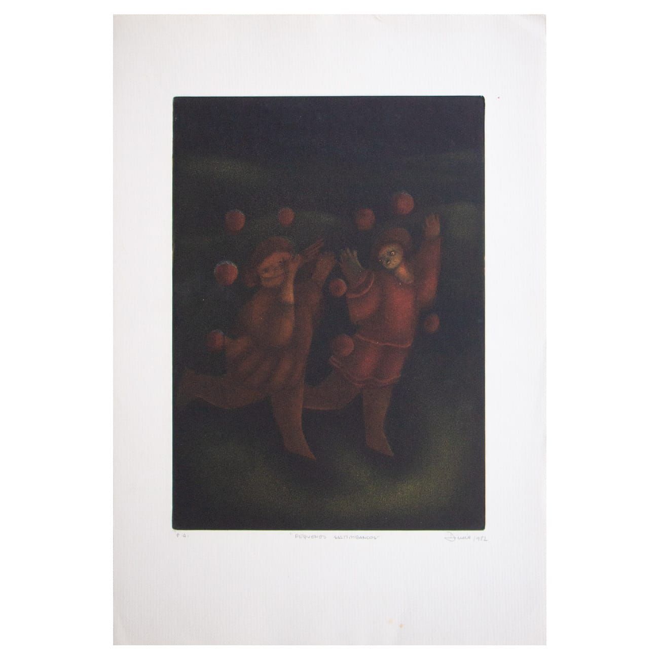 Gravura em metal Dinéia Dutra