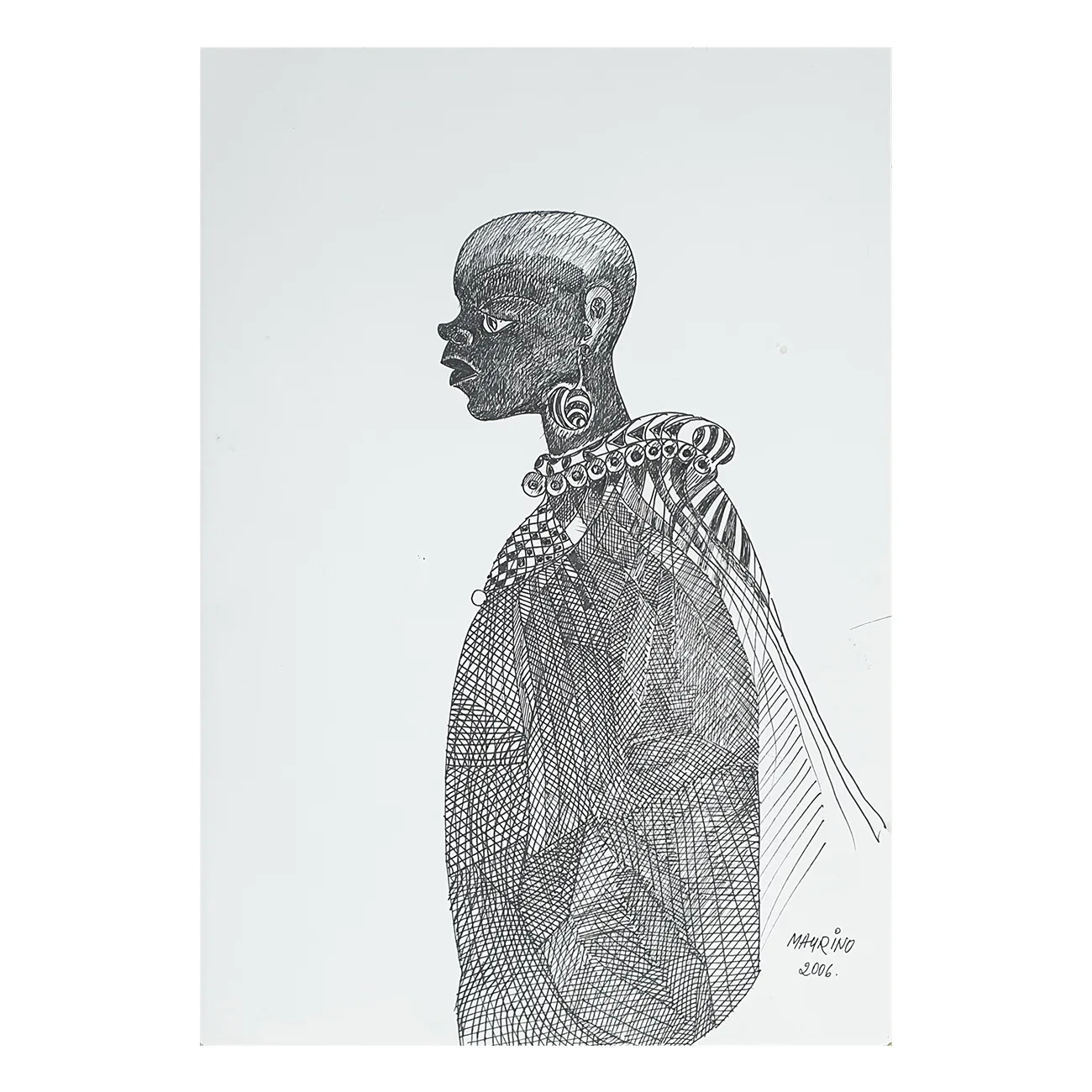 Desenho do artista Maurino