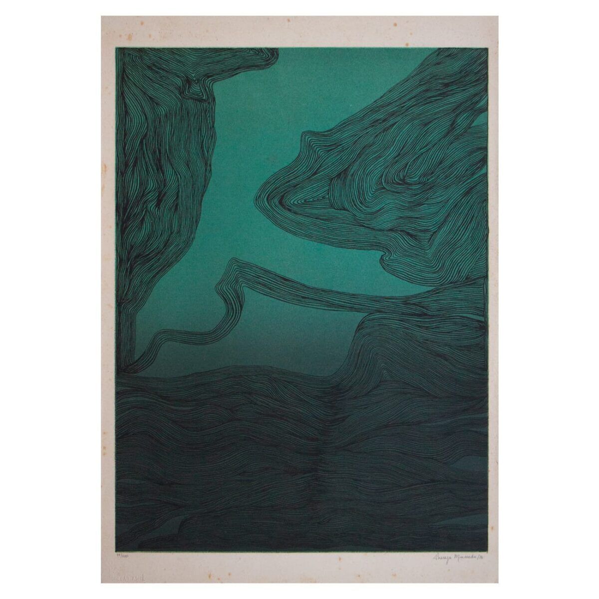 Gravura em metal Thereza Miranda