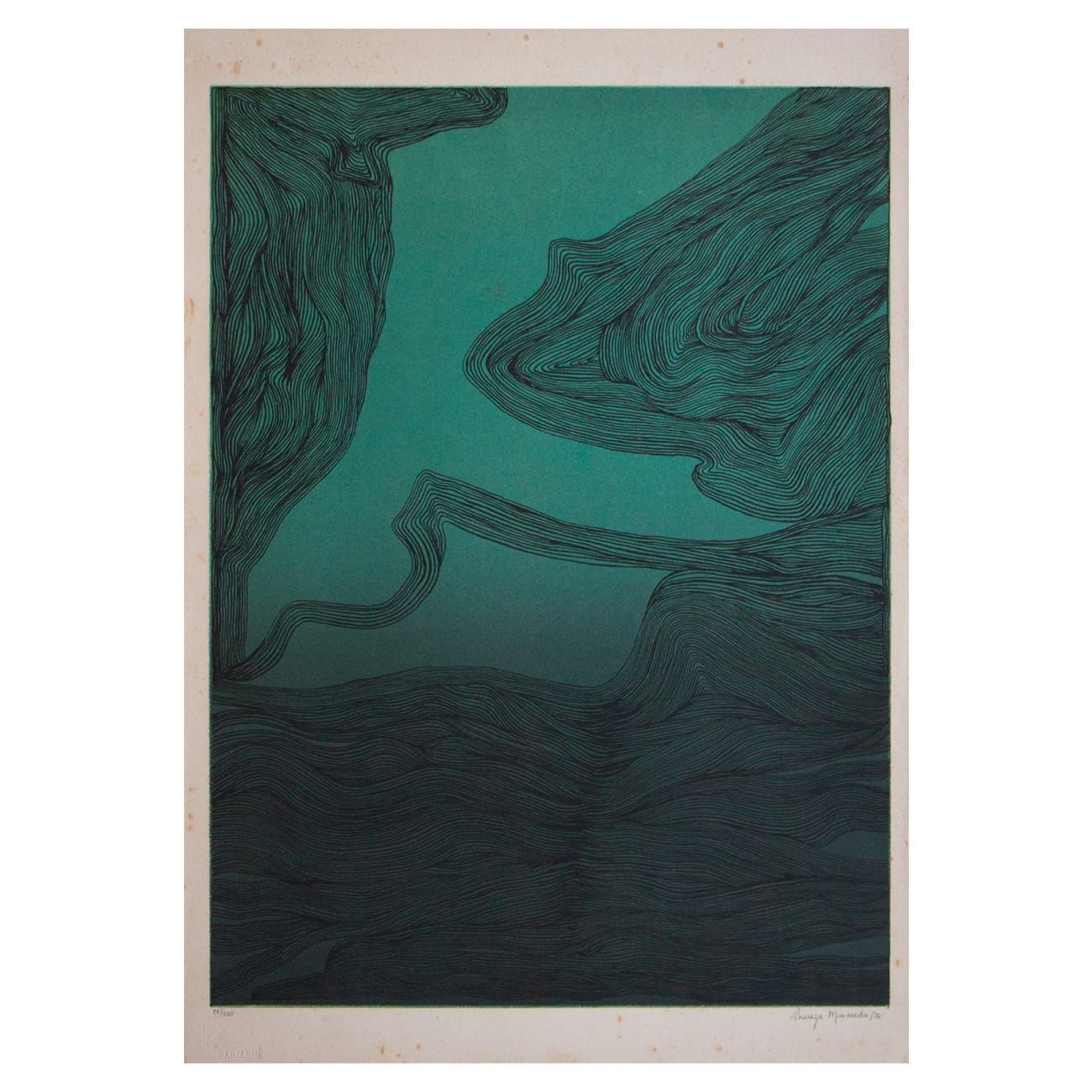 Gravura em metal Thereza Miranda