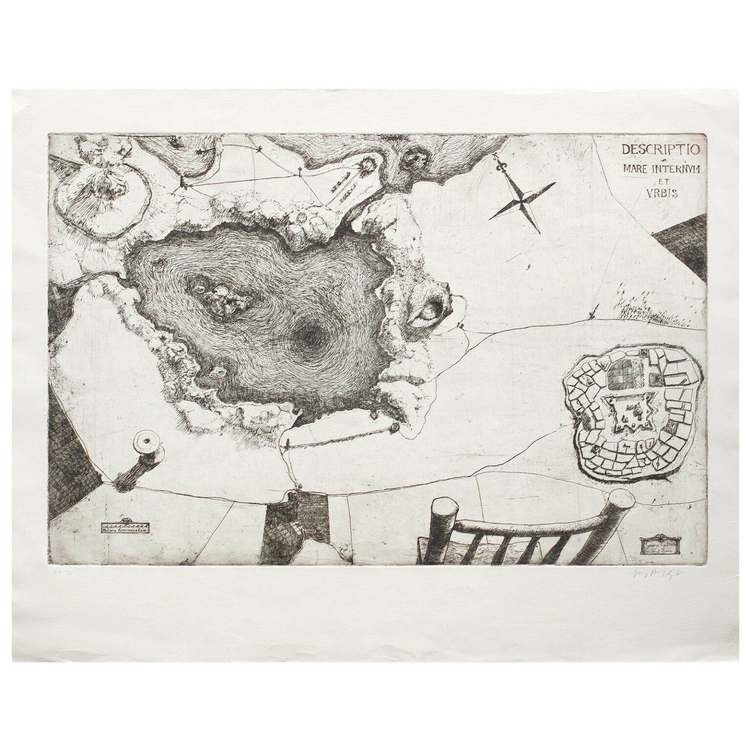 Gravura em metal George Gutlich