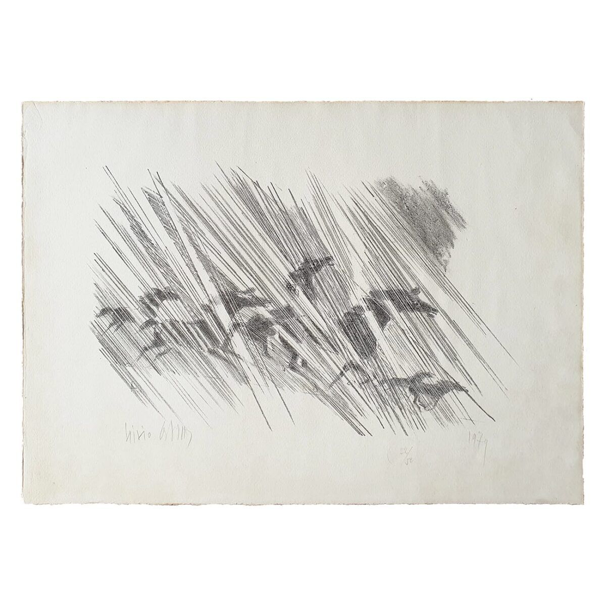 Litografia . Livio Abramo