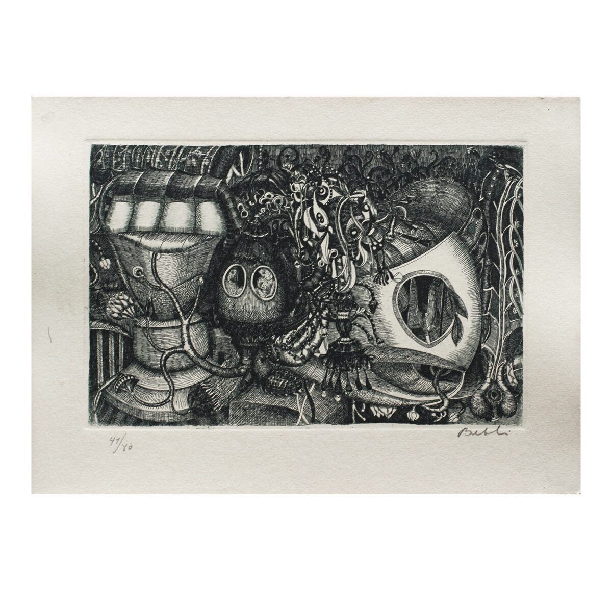 Gravura em metal Maciej Babinski