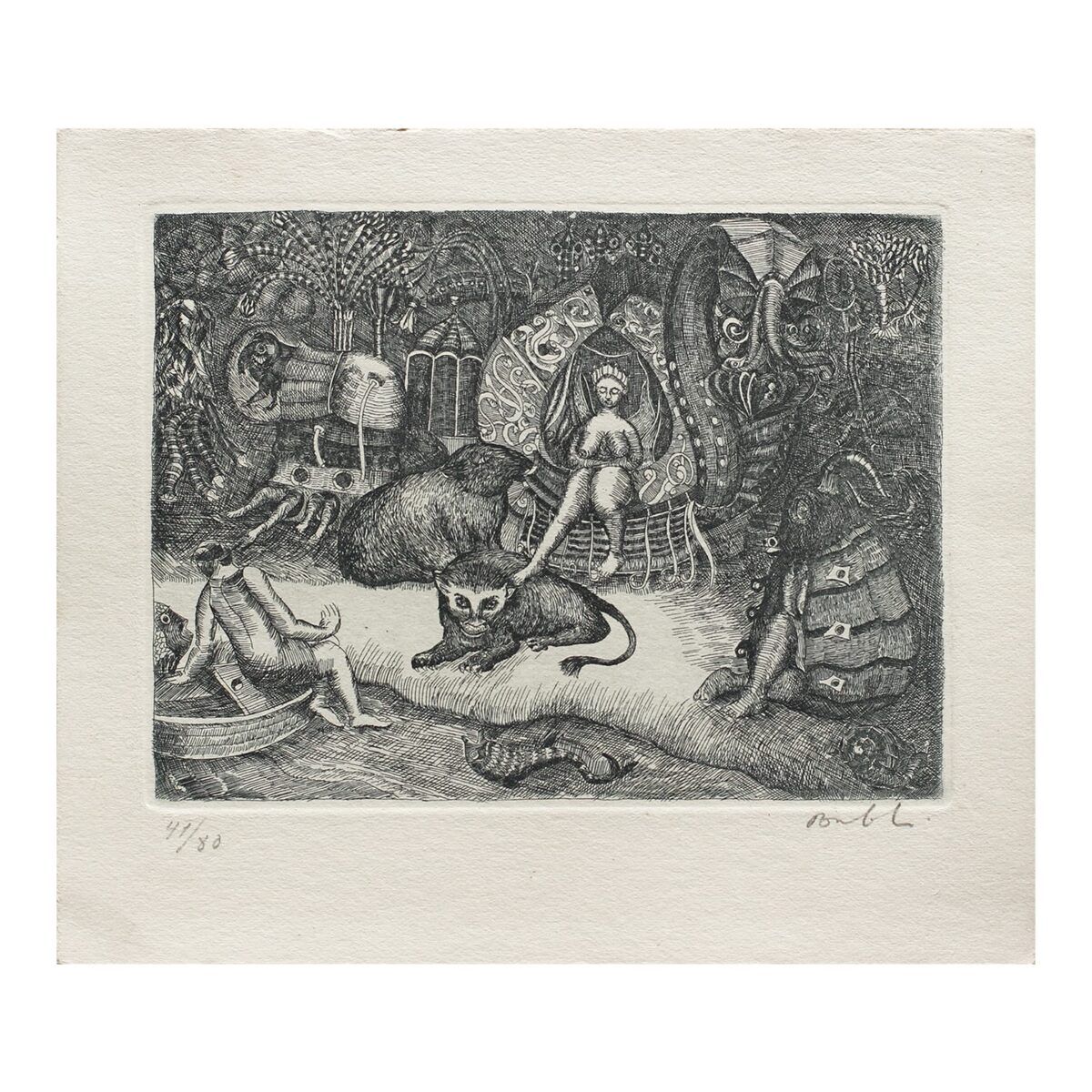 Gravura em metal Maciej Babinski