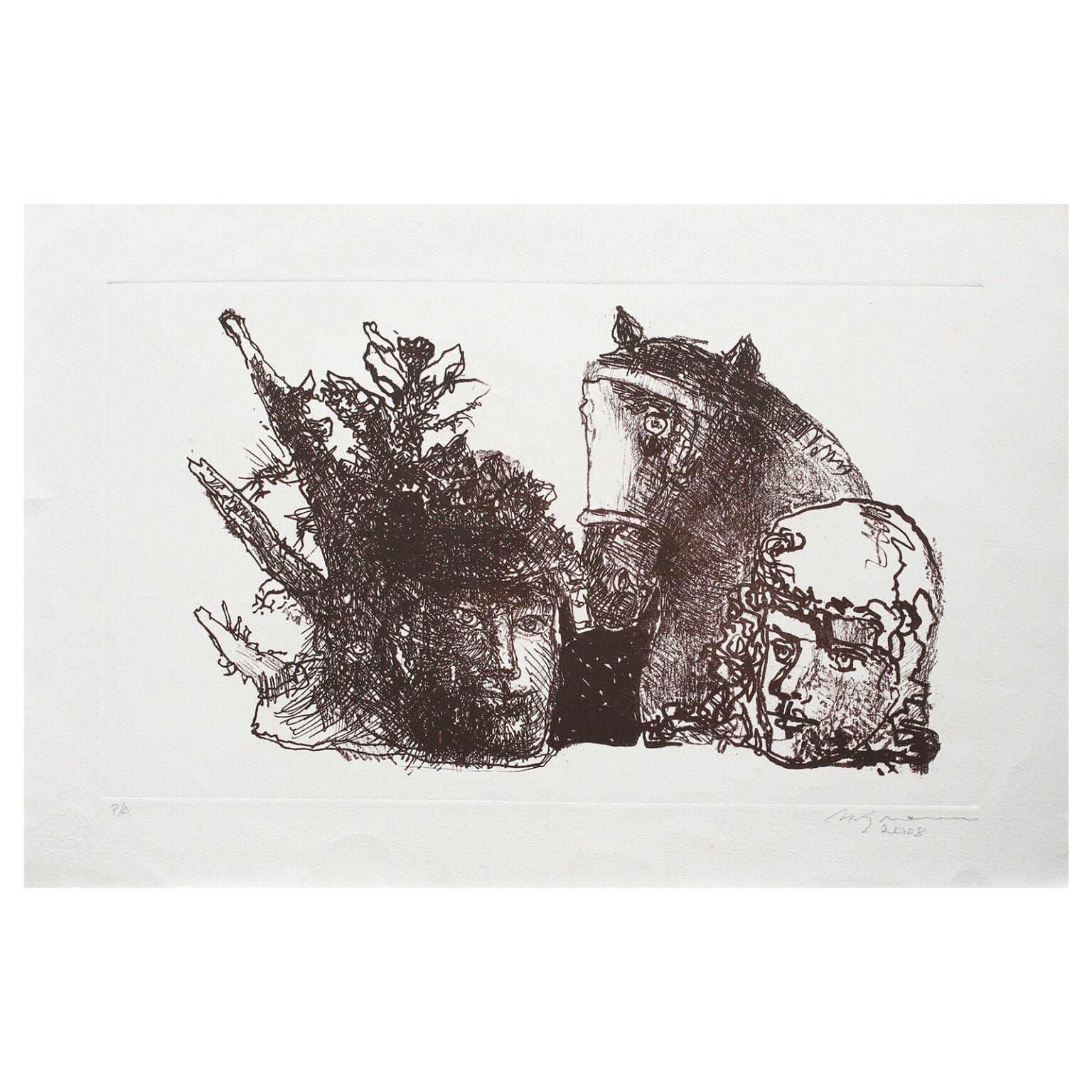 Litografia Marcello Grassmann