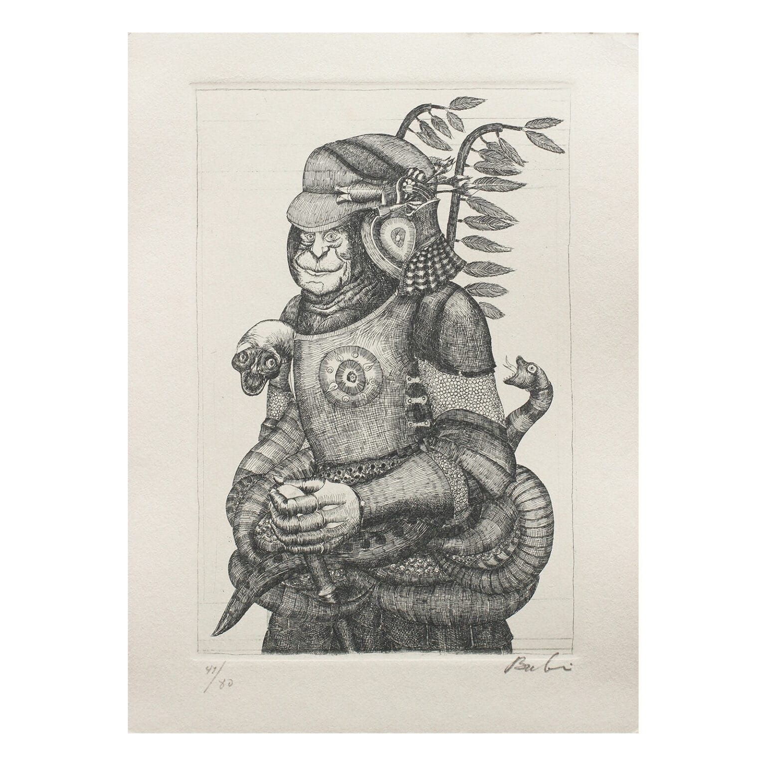 Gravura em metal Maciej Babinski