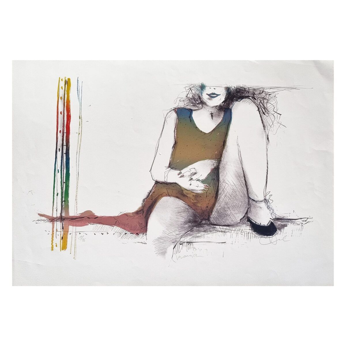 Litografia Darel Valença Lins