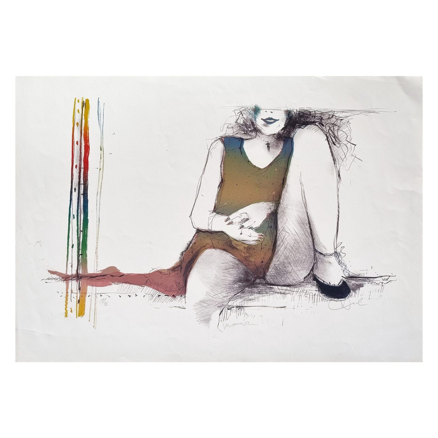 Litografia Darel Valença Lins