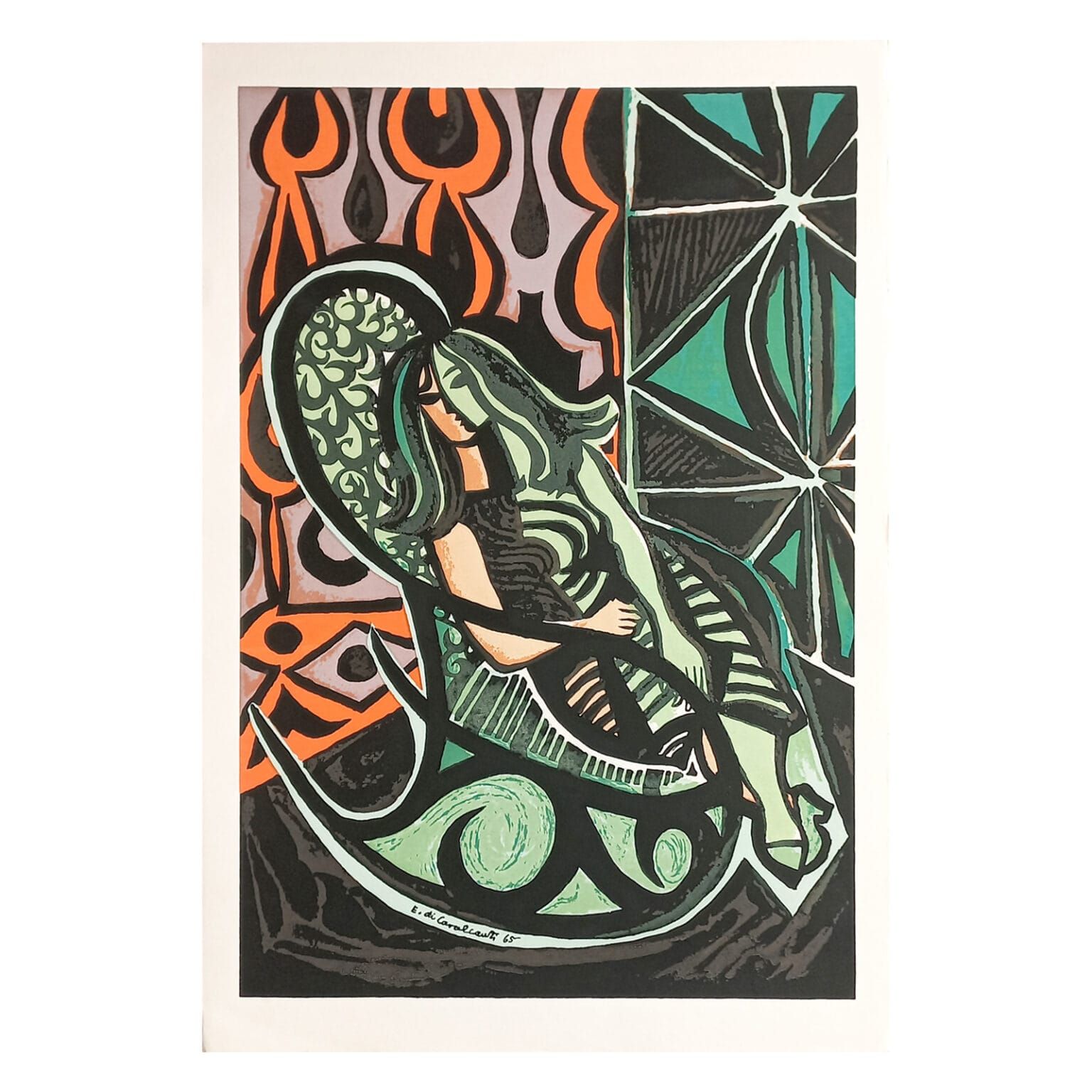 Serigrafia Di Cavalcanti