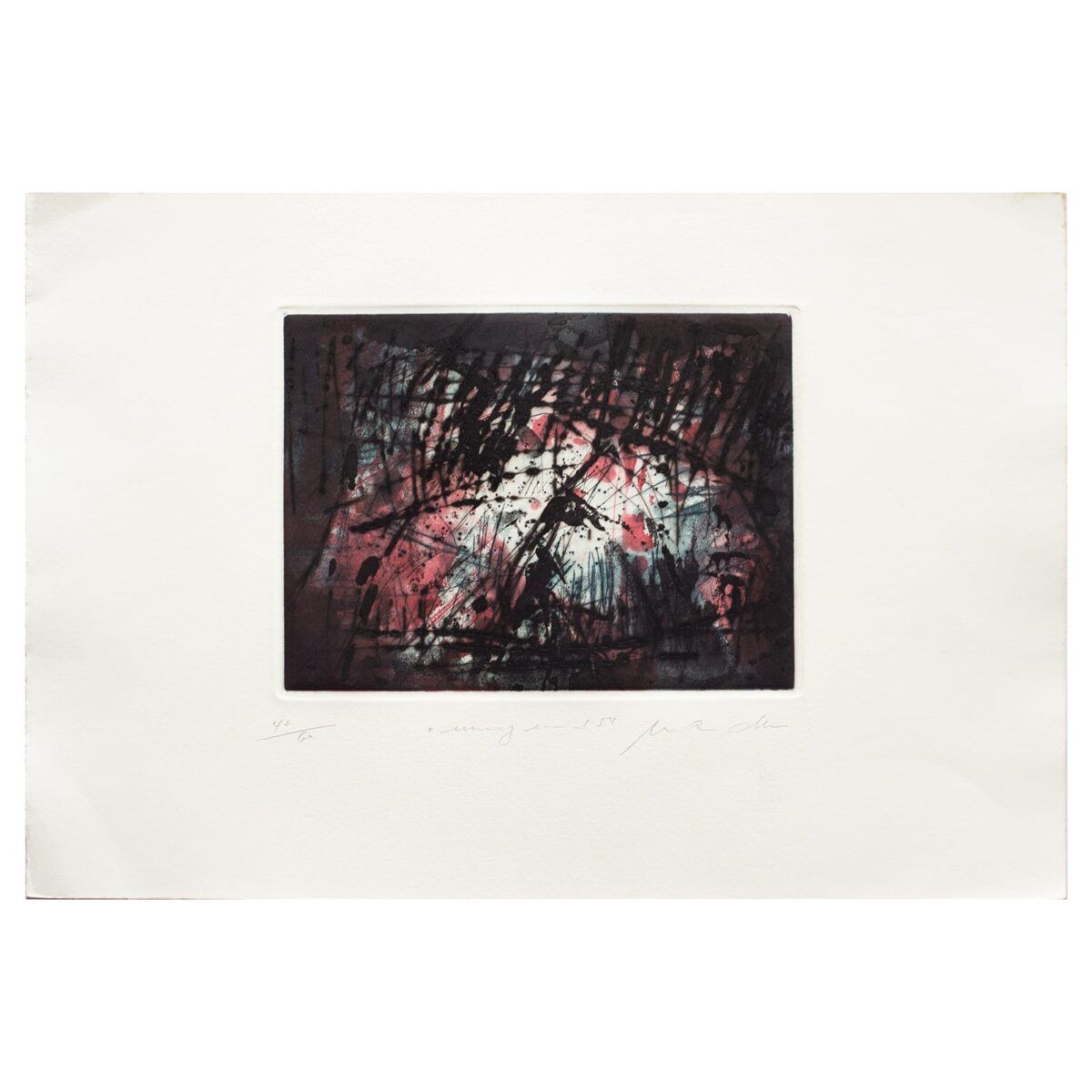 Gravura em metal Ermelindo Nardin