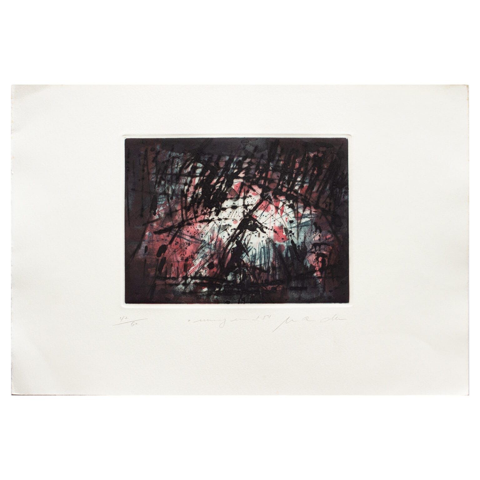 Gravura em metal Ermelindo Nardin