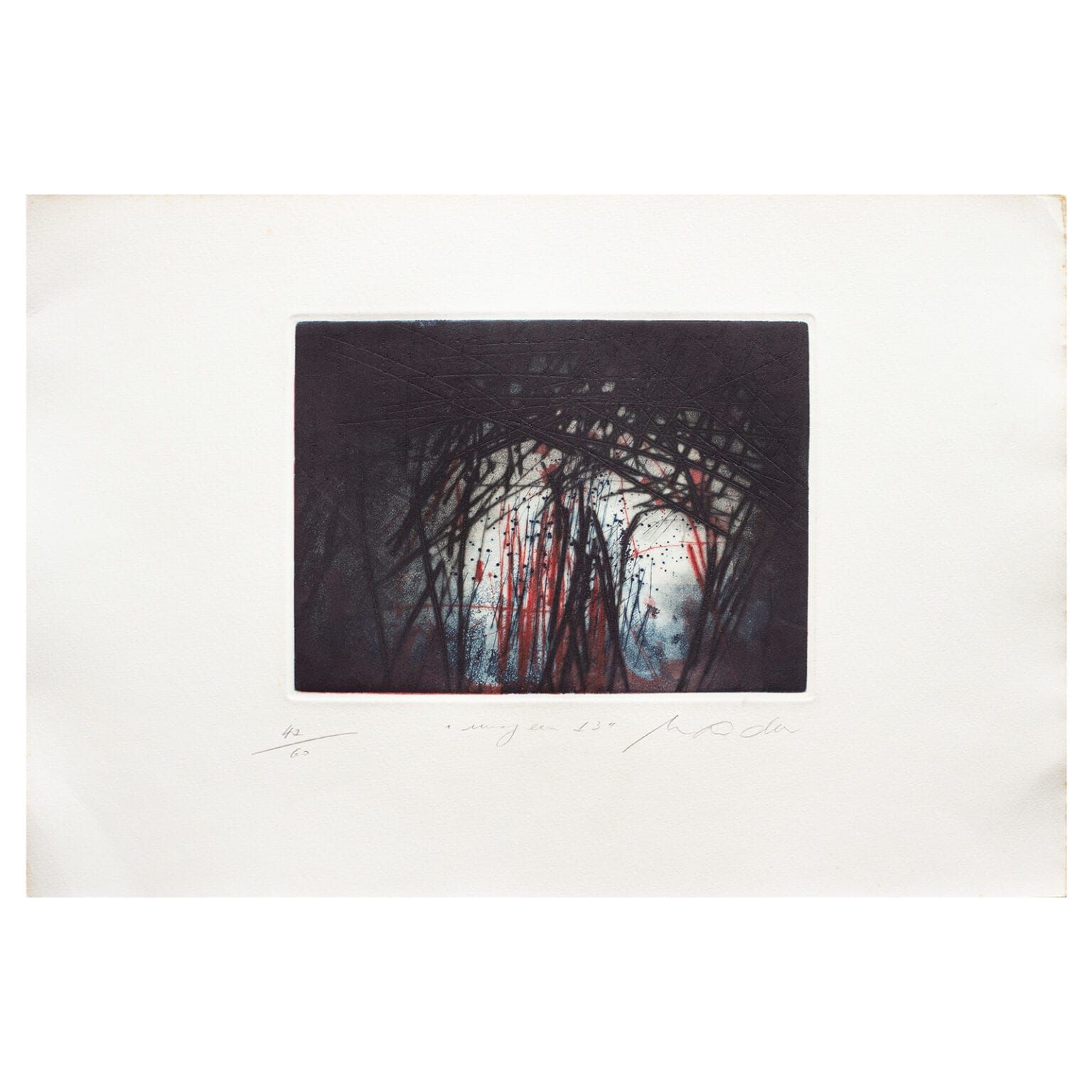 Gravura em metal Ermelindo Nardin