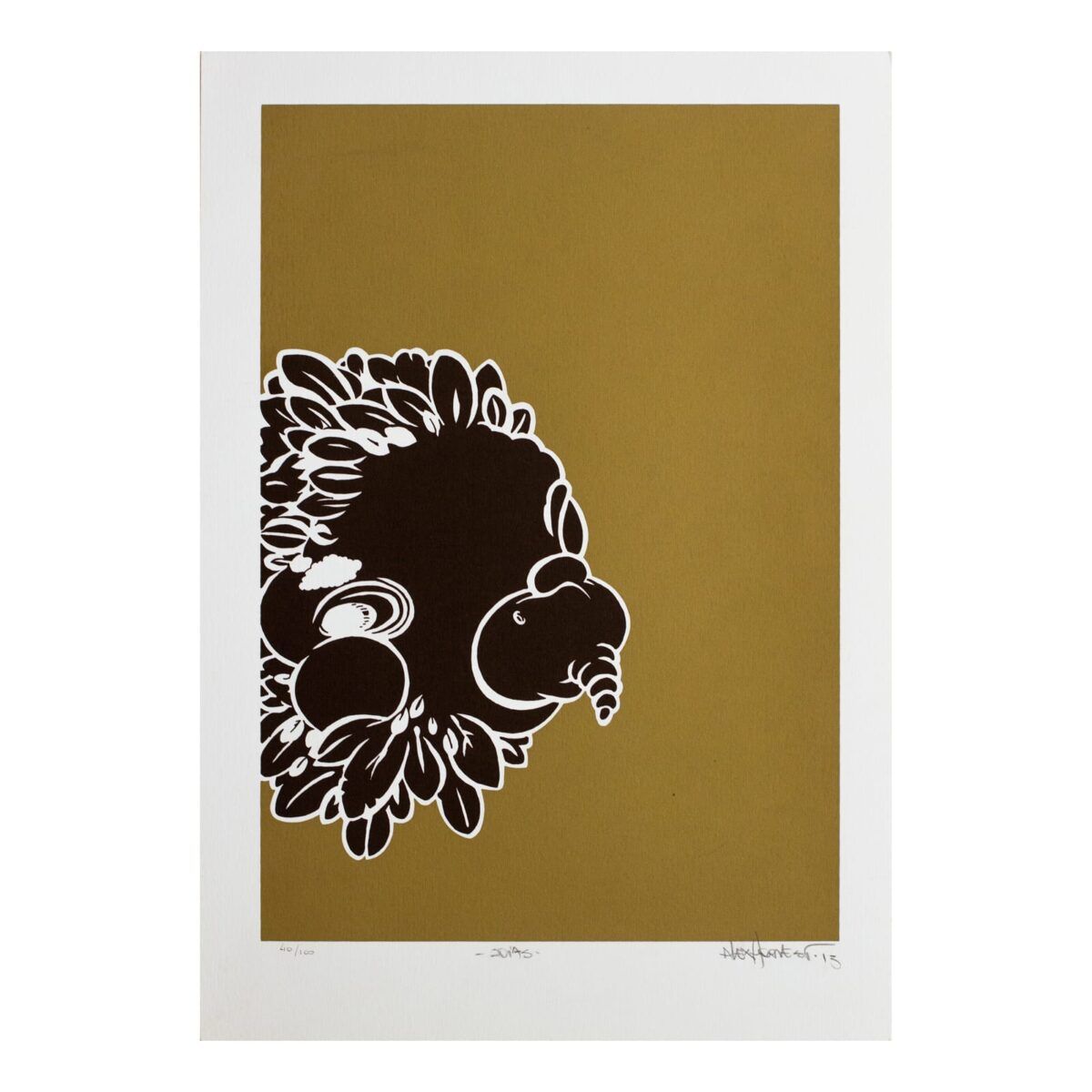 Alex Hornest_Serigrafia_Joias_40de100_2013_50x35