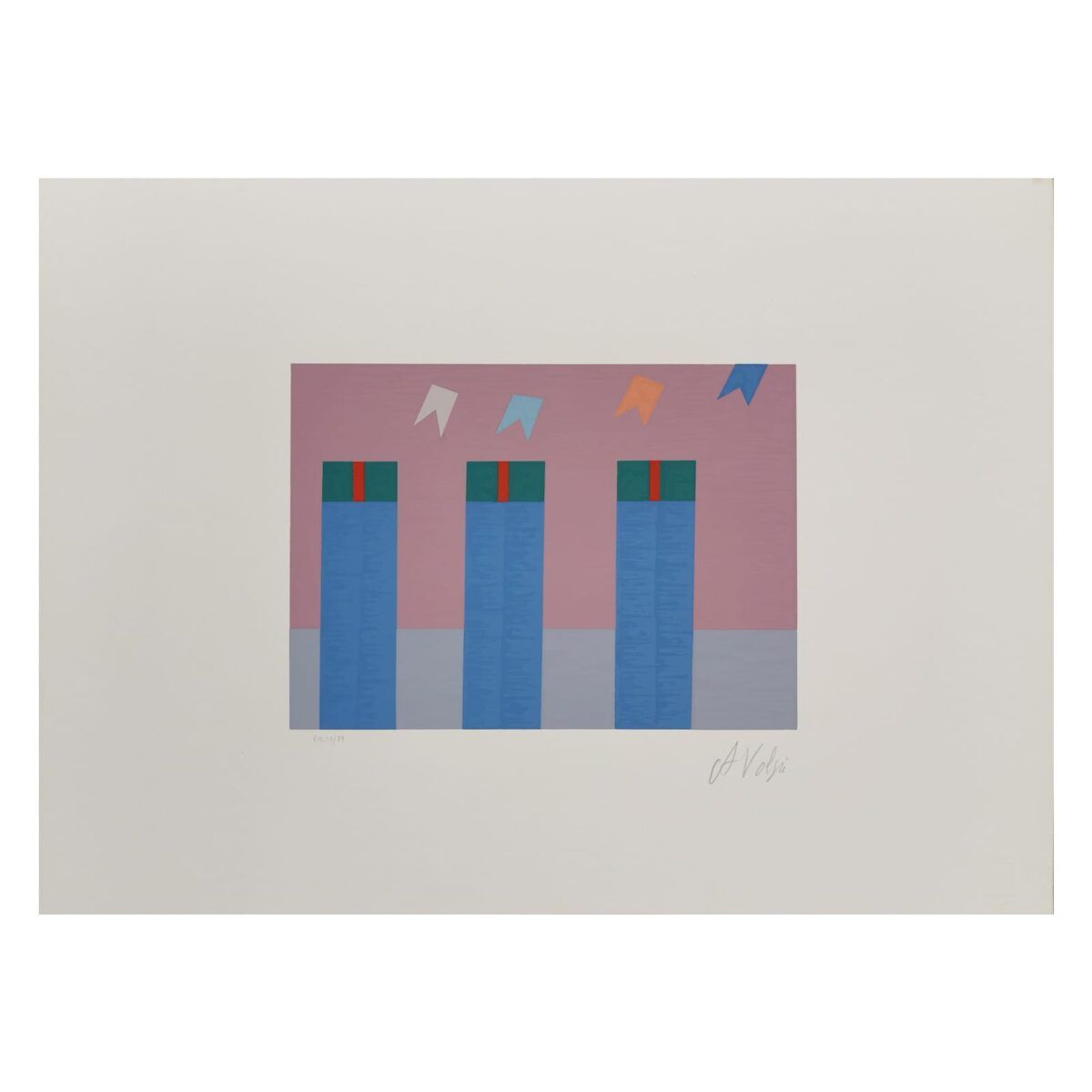 Serigrafia Alfredo Volpi