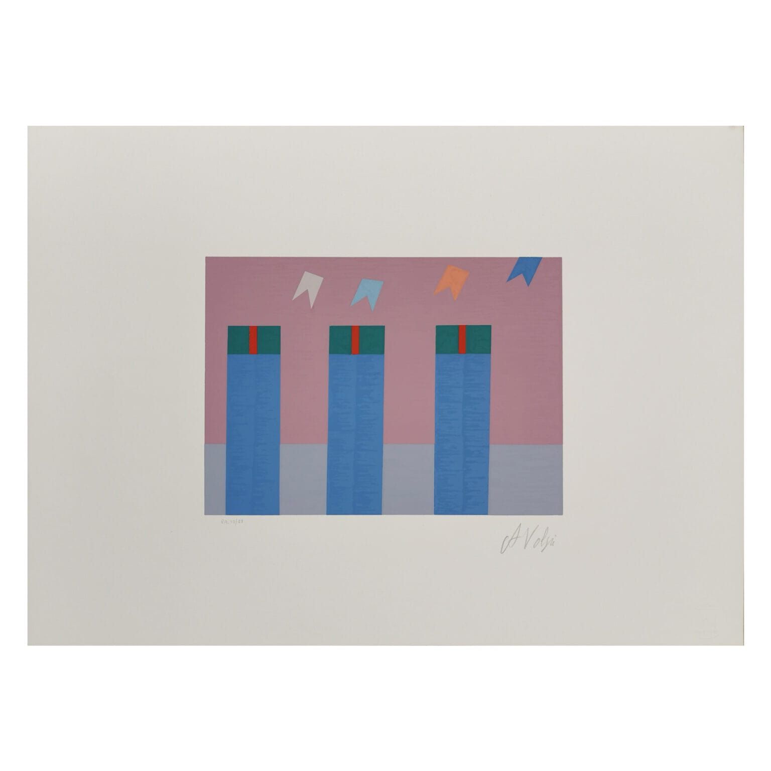 Serigrafia Alfredo Volpi