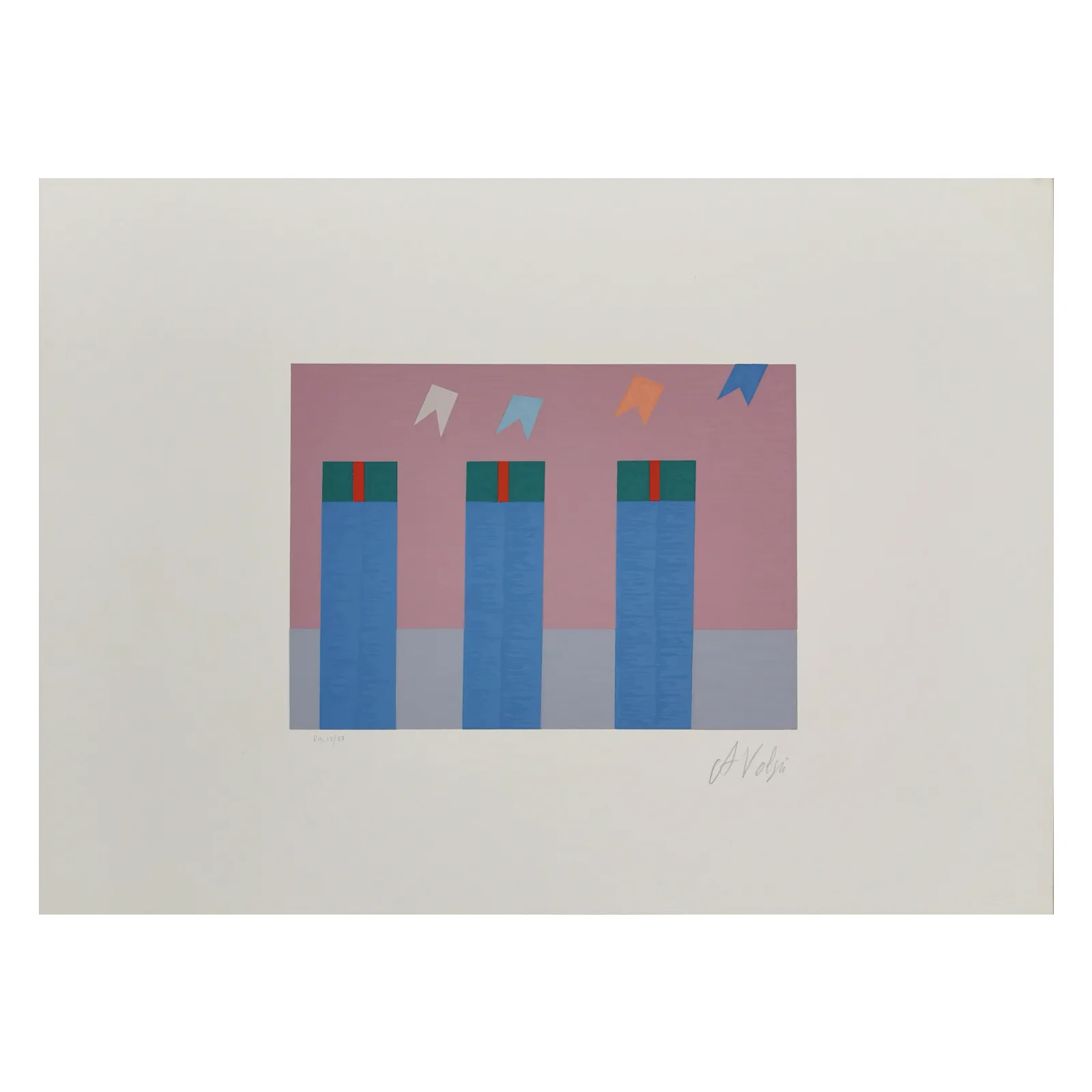 Serigrafia Alfredo Volpi