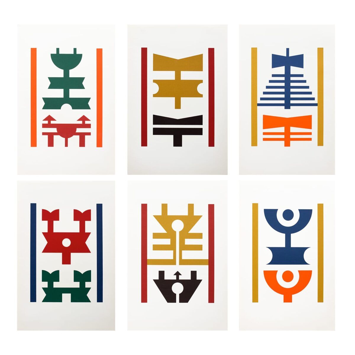 Álbum "Logotipos Poéticos de Cultura Afro-Brasileira" | Rubem Valentim