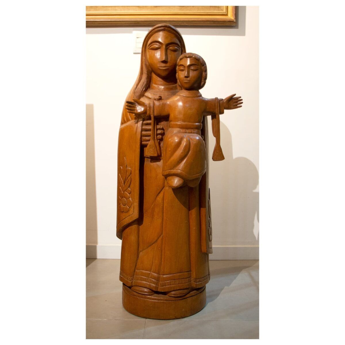 Escultura "Nossa Senhora do Carmo" l Mestre Expedito