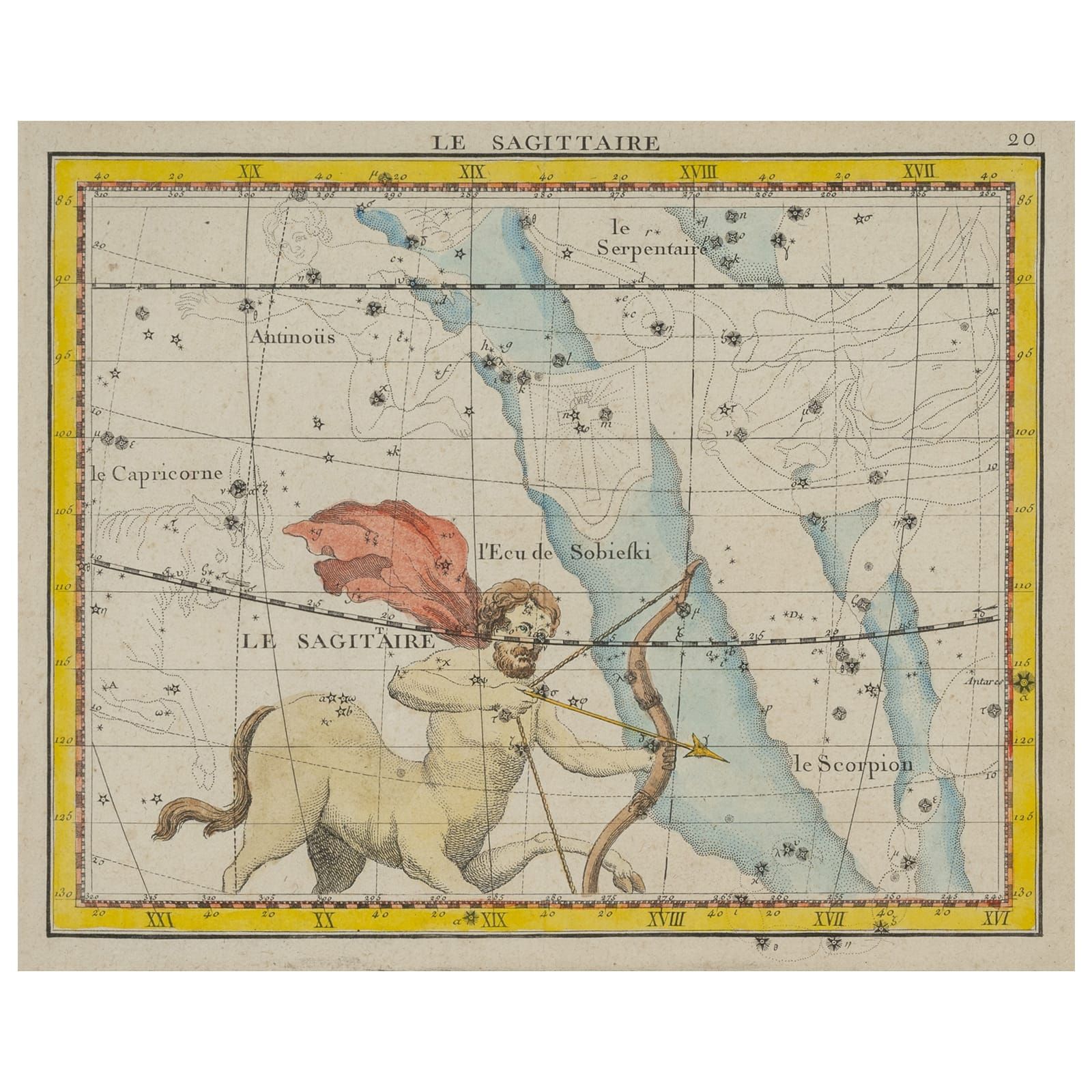 "Le Sagittaire" l Flamsteed / Fortin