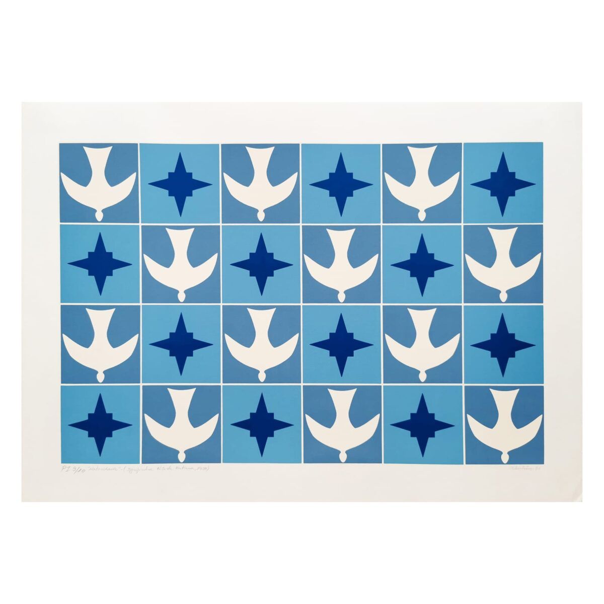 Serigrafia "Natividade" l Athos Bulcão