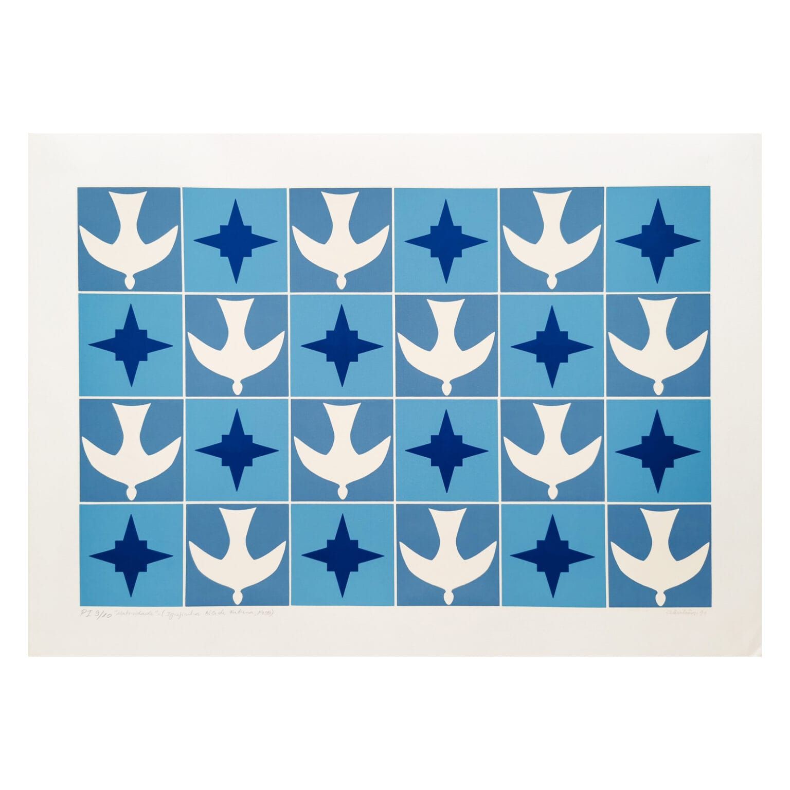 Serigrafia "Natividade" l Athos Bulcão