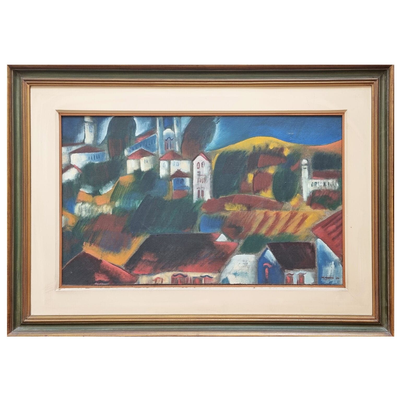 Pintura "Tiradentes - Minas Gerais" | Mário Mendonça