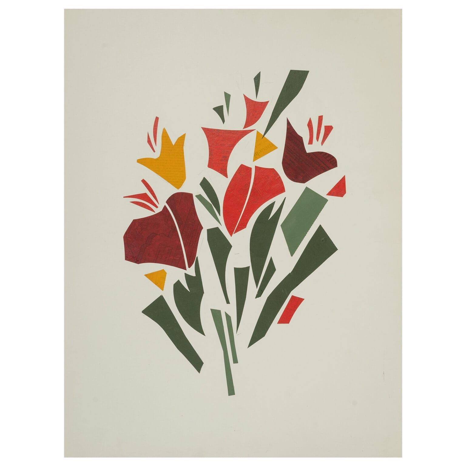 Pintura e colagem l Carlos Scliar