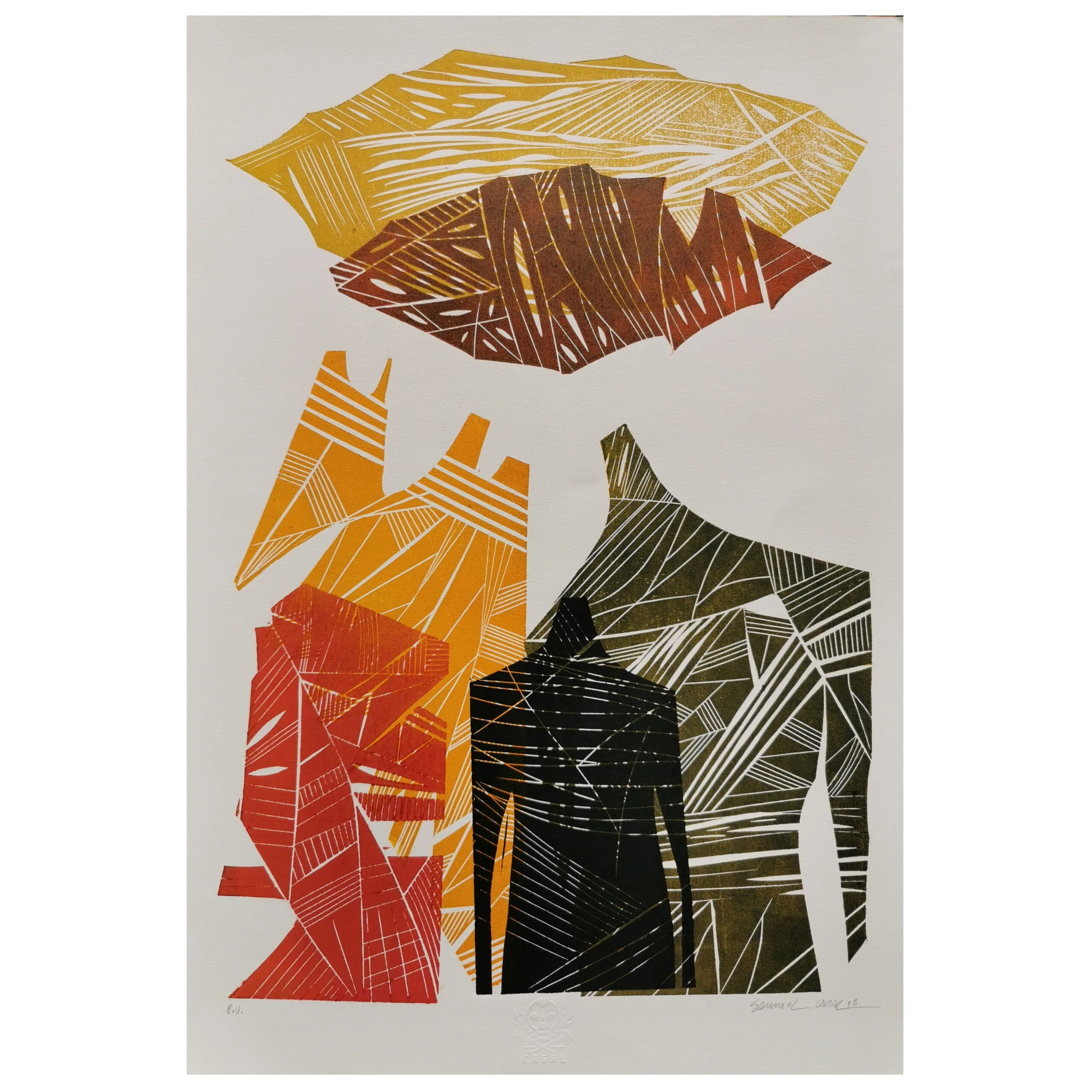 Xilogravura | Samuel Casal | Oto Reifschneider Galeria de Arte