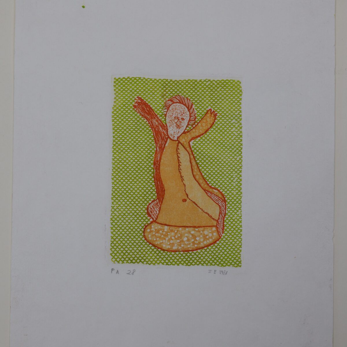 Gravura em metal de 1981 | Zé Igino