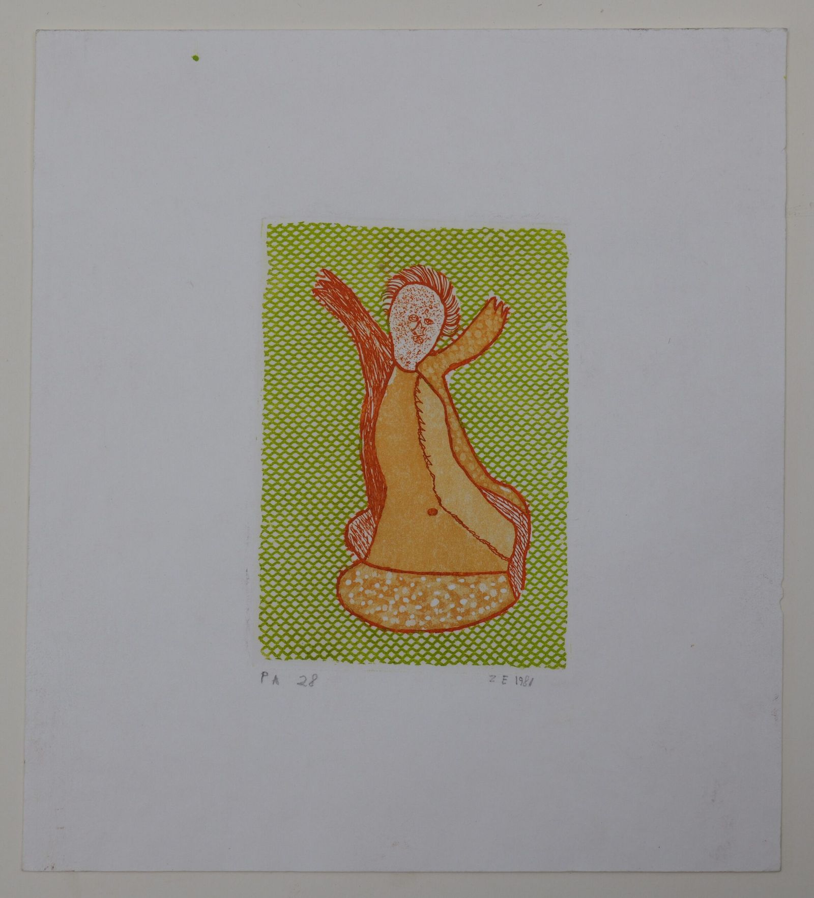 Gravura em metal de 1981 | Zé Igino