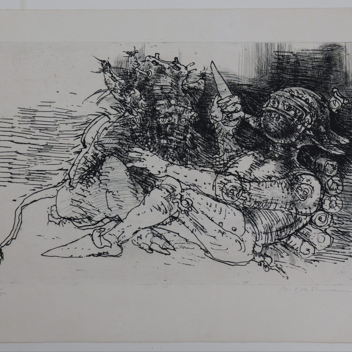 Gravura em metal anos 1960 (1)| Marcello Grassmann