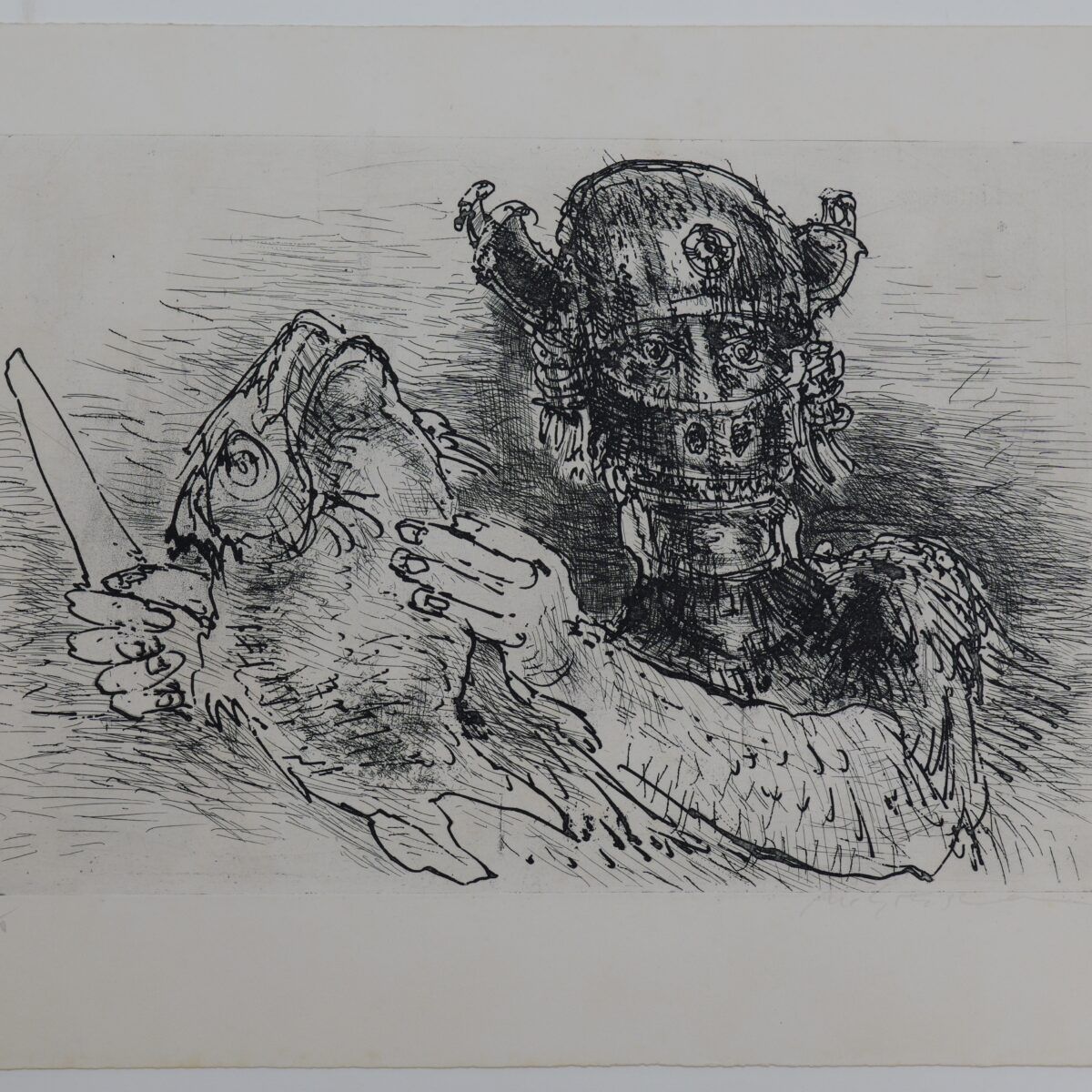 Gravura em metal anos 1960 (2)| Marcello Grassmannn