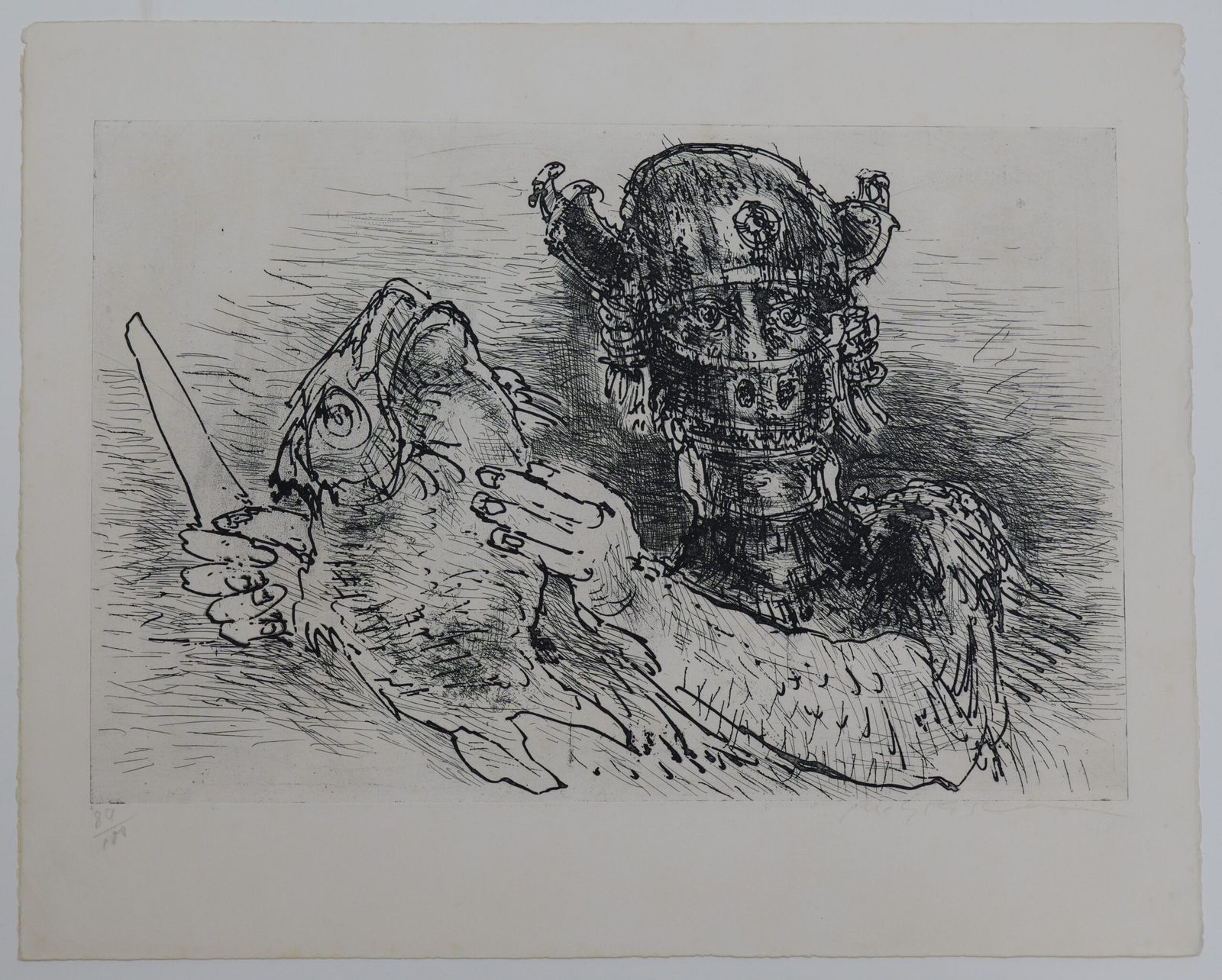 Gravura em metal anos 1960 (2)| Marcello Grassmannn