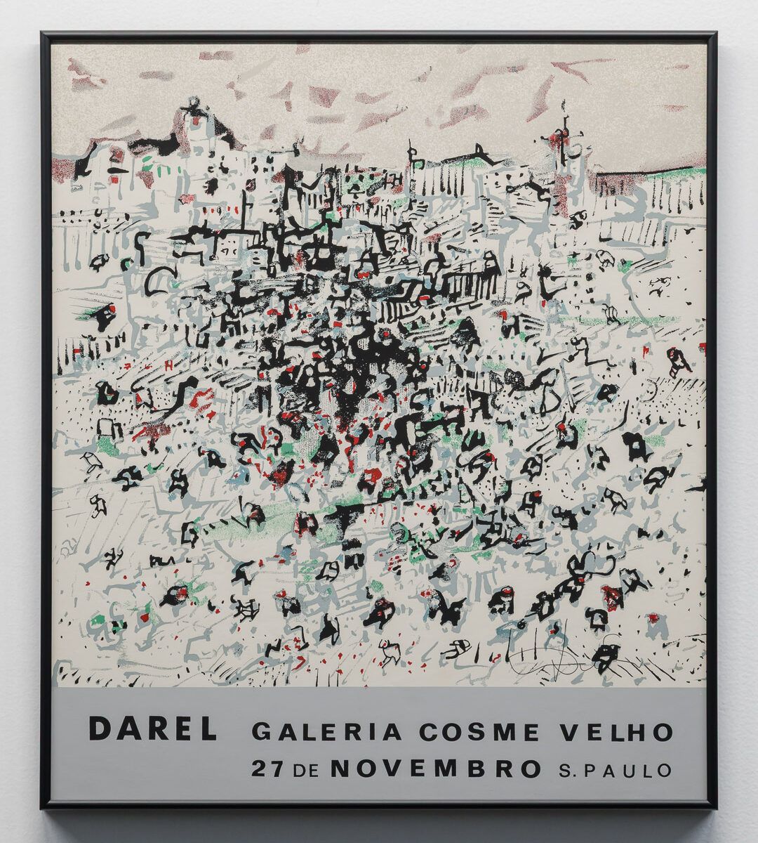 Serigrafia 'Cosme Velho' l Darel Valença Lins