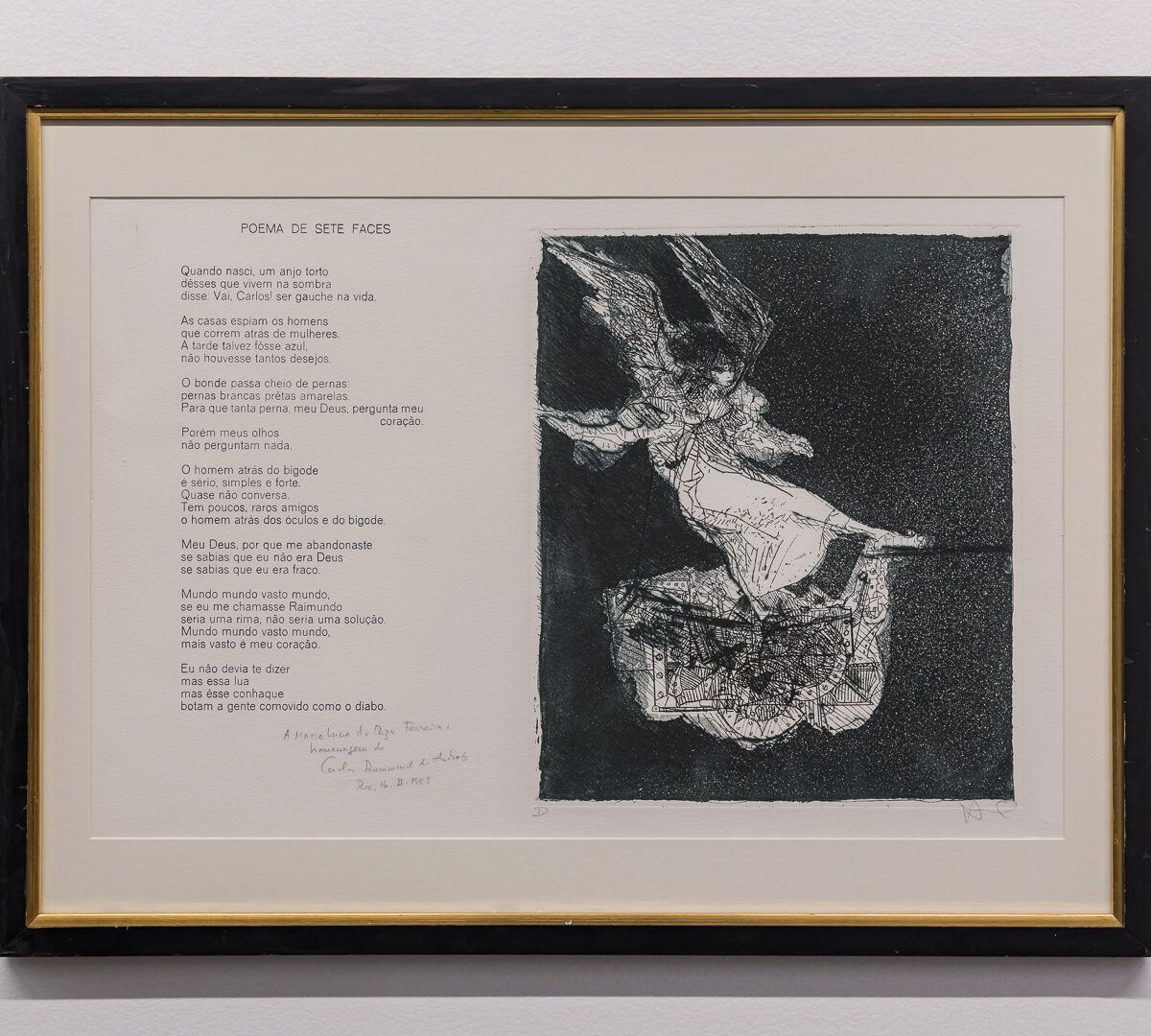 'Poema de sete faces' l Darel Valença Lins e Carlos Drummond de Andrade