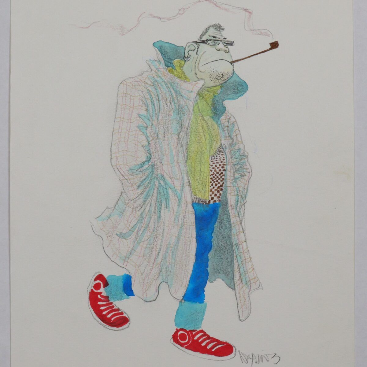 Ilustração Original "ST.17' l Roberto Negreiros