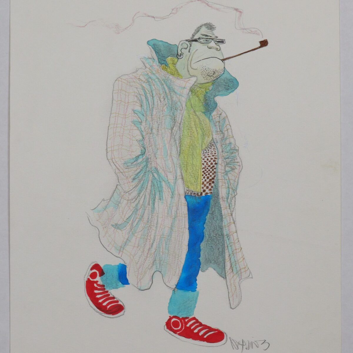 Ilustração Original "ST.17' l Roberto Negreiros