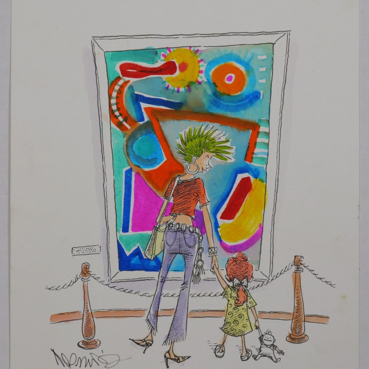 Ilustração Original "ST.2' l Roberto Negreiros