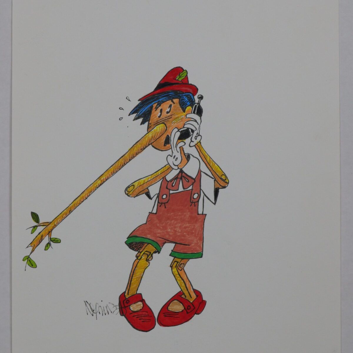 Ilustração Original "ST.9' l Roberto Negreiros